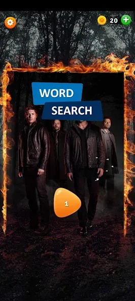 Supernatural Word Search (упернатуральный поиск слов) [MOD: Все разблокировано] - Скриншот 1