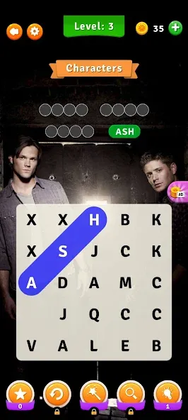 Supernatural Word Search (упернатуральный поиск слов) [MOD: Все разблокировано] - Скриншот 2