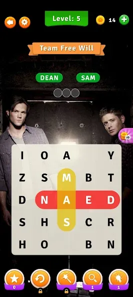 Supernatural Word Search (упернатуральный поиск слов) [MOD: Все разблокировано] - Скриншот 3