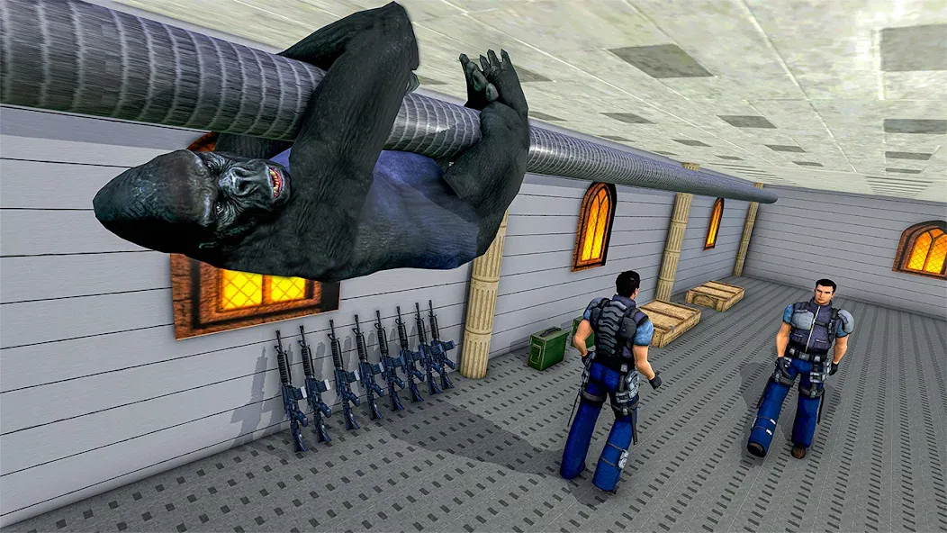 Gorilla Smash City Escape Jail [MOD: Мод Меню/Взлом] - Скриншот 2