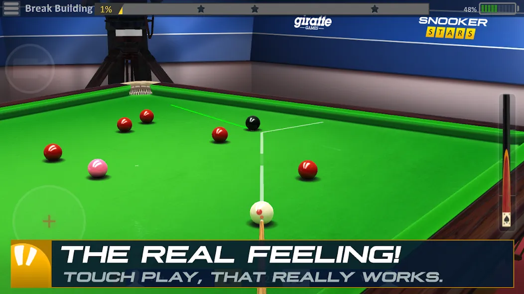 Snooker Stars — 3D Online Spor (Снукер Старс) [MOD: Меню/Много денег] - Скриншот 2
