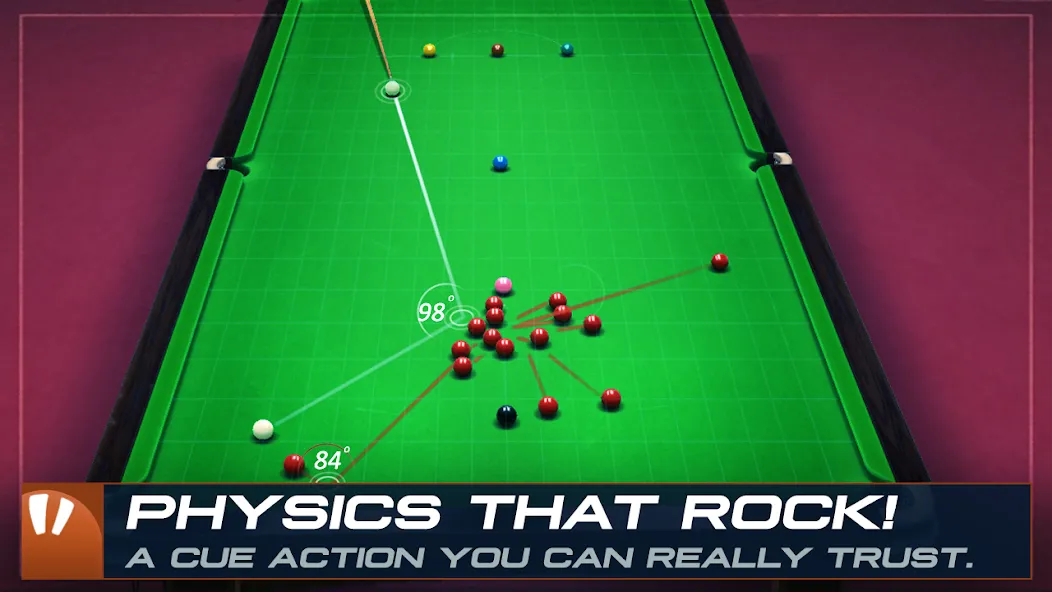 Snooker Stars — 3D Online Spor (Снукер Старс) [MOD: Меню/Много денег] - Скриншот 4