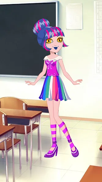 Pony College Student Dress Up (Пони Студент Колледжа Одеваются) [MOD: Mega Mod/Меню] - Скриншот 3