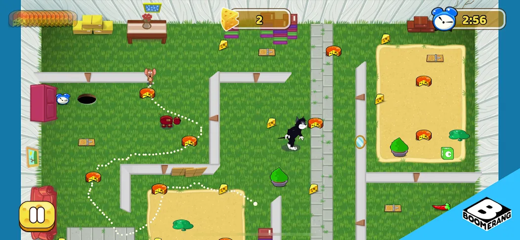 Tom & Jerry: Mouse Maze [MOD: Все разблокировано] - Скриншот 2
