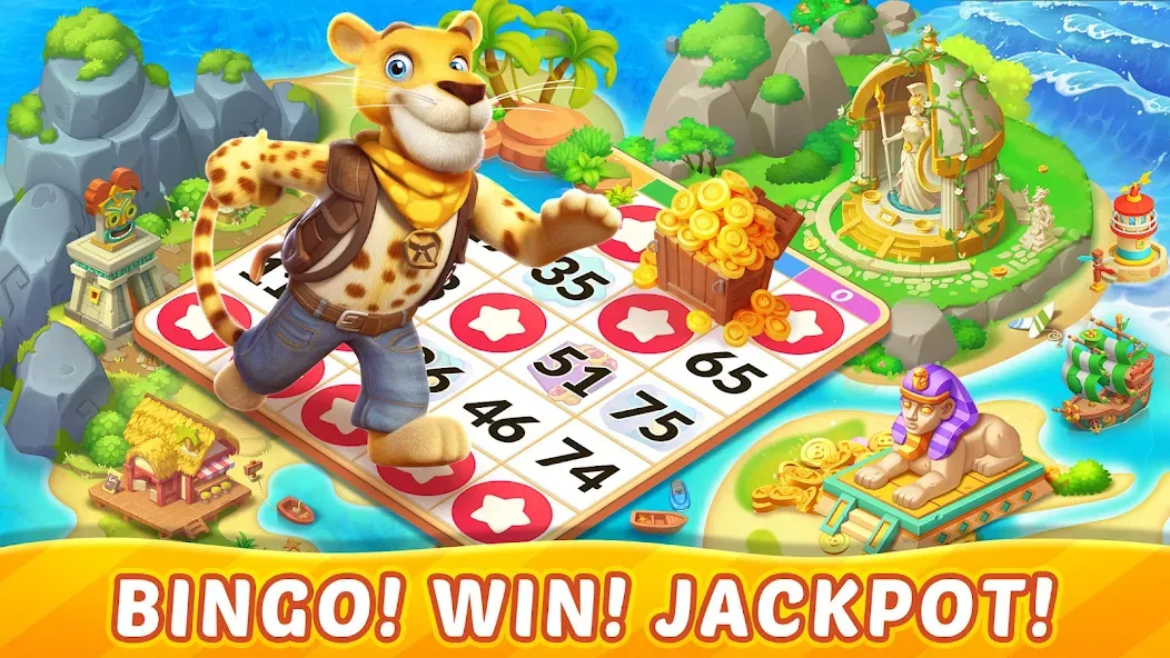 Bingo Aloha-Bingo tour at home (Бинго Алоха) [MOD: Разблокировано] - Скриншот 1