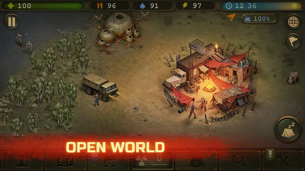 Day R Survival: Last Survivor (Дей Р Сурвайвал Гейм) [MOD: Все открыто] - Скриншот 2