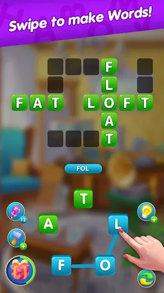 Travel words: Word find games (Травел вордс) [MOD: Все разблокировано] - Скриншот 1