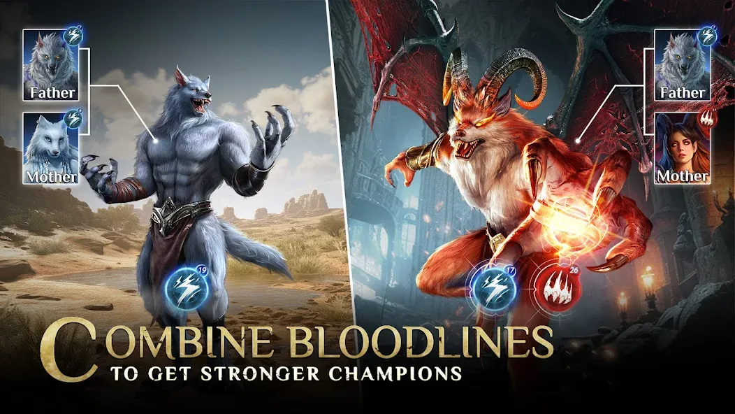 Bloodline: Heroes of Lithas (Бладлайн) [MOD: Все разблокировано] - Скриншот 1