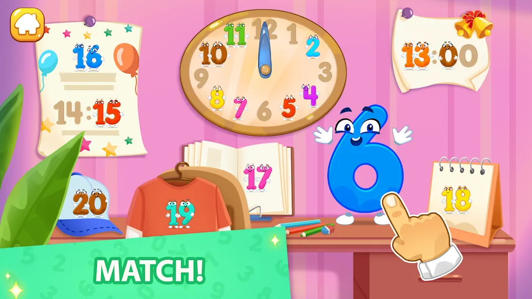 Numbers for kid Learn to count [MOD: Бесконечные деньги] - Скриншот 3