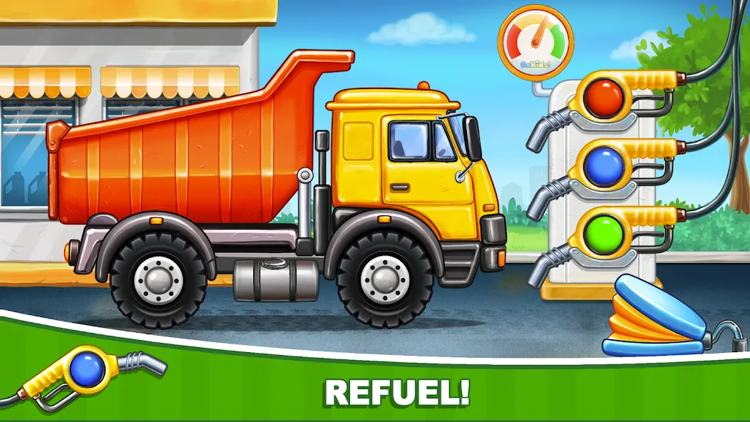 Car games Bulldozer for kids 5 [MOD: Premium/Unlocked] - Скриншот 2