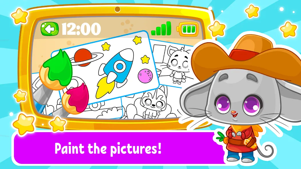 Babyphone & tablet: baby games [MOD: Premium/Unlocked] - Скриншот 3