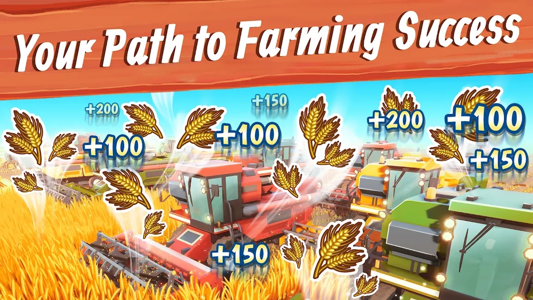 Big Farm: Mobile Harvest (Биг Фарм) [MOD: Все открыто] - Скриншот 1