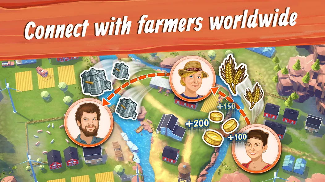Big Farm: Mobile Harvest (Биг Фарм) [MOD: Все открыто] - Скриншот 5