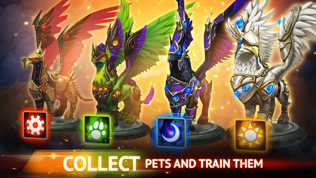 Guild of Heroes: Adventure RPG [MOD: Mega Mod/Меню] - Скриншот 5