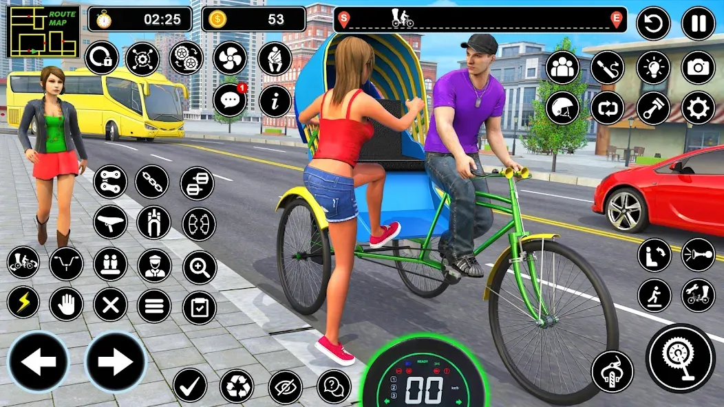BMX Cycle Games 3D Cycle Race (игры на велосипеде 3D гонка) [MOD: Мод Меню/Взлом] - Скриншот 2