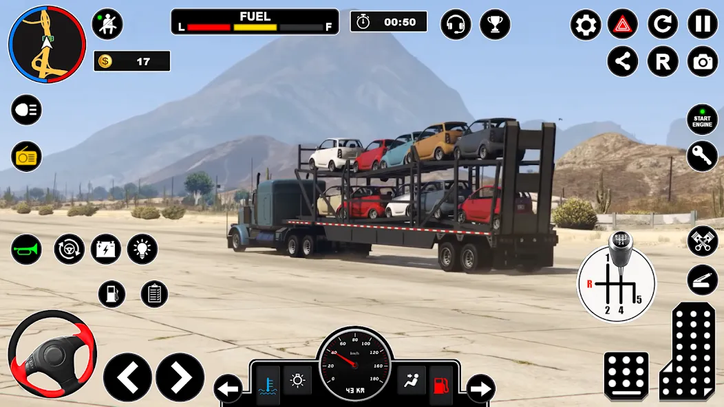 Car Transport — Truck Games 3D [MOD: Мод Меню/Взлом] - Скриншот 2