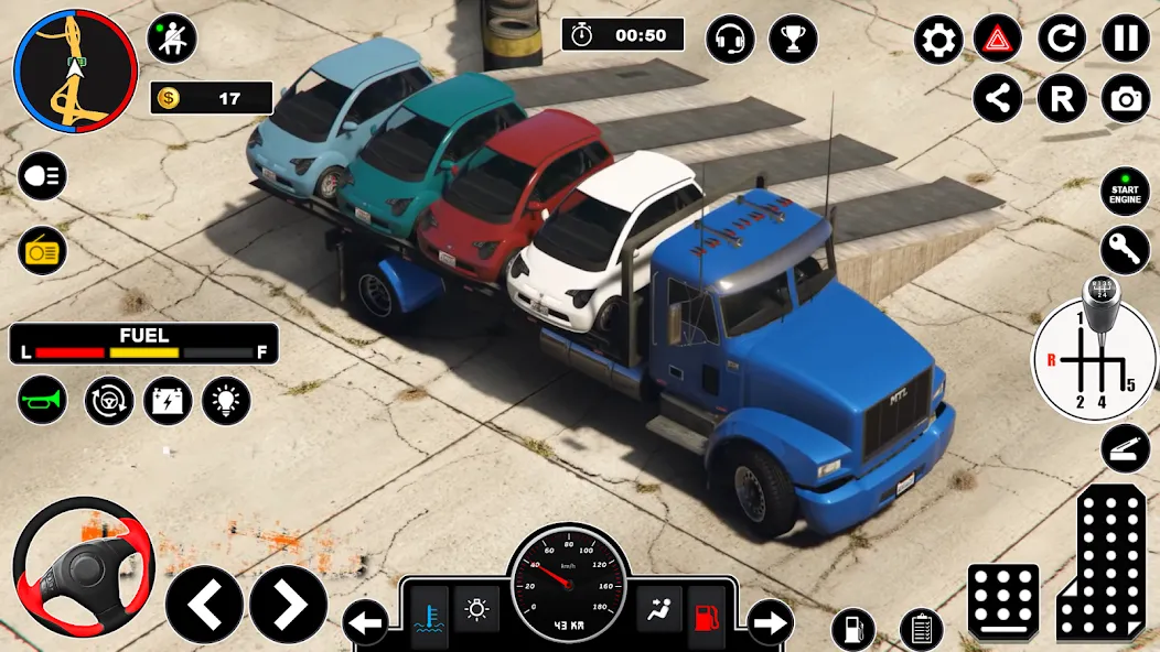 Car Transport — Truck Games 3D [MOD: Мод Меню/Взлом] - Скриншот 4