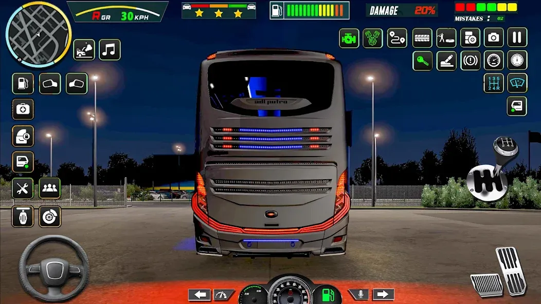 Public Coach Bus Driving Game (Паблик Коуч Бас Драйвинг Гейм) [MOD: Меню/Много денег] - Скриншот 5