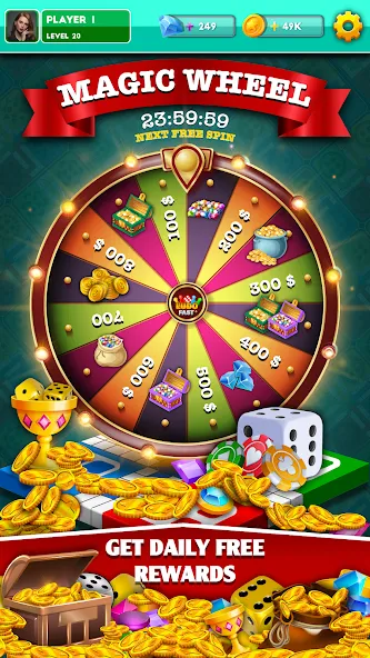 Multiplayer Dice Ludo Games (Мультиплеер Дайс Лудо Игры) [MOD: Разблокировано] - Скриншот 5