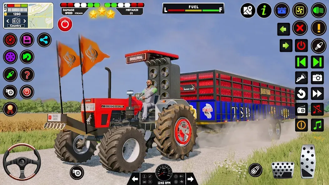 Tractor Driving — Tractor Game [MOD: Premium/Unlocked] - Скриншот 1