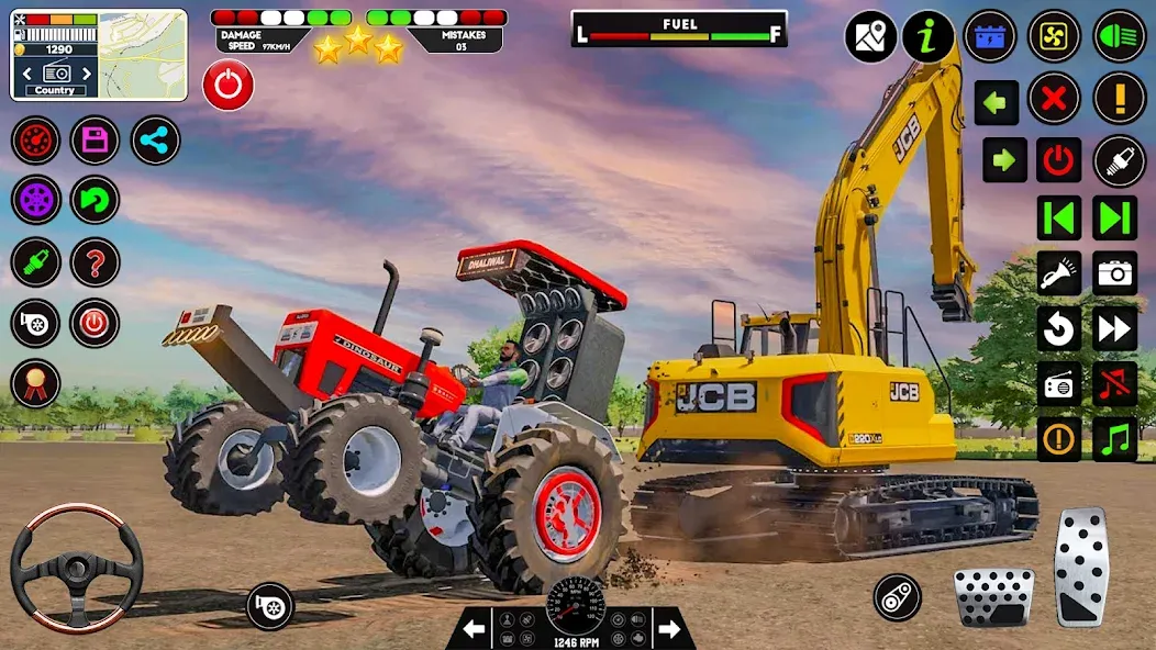 Tractor Driving — Tractor Game [MOD: Premium/Unlocked] - Скриншот 2