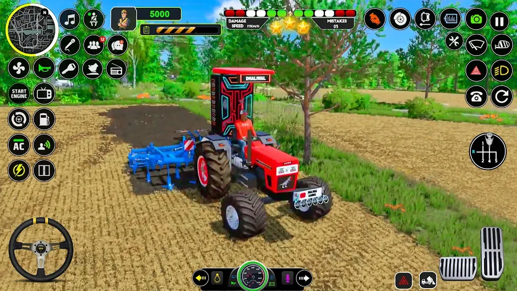 Tractor Driving — Tractor Game [MOD: Premium/Unlocked] - Скриншот 5