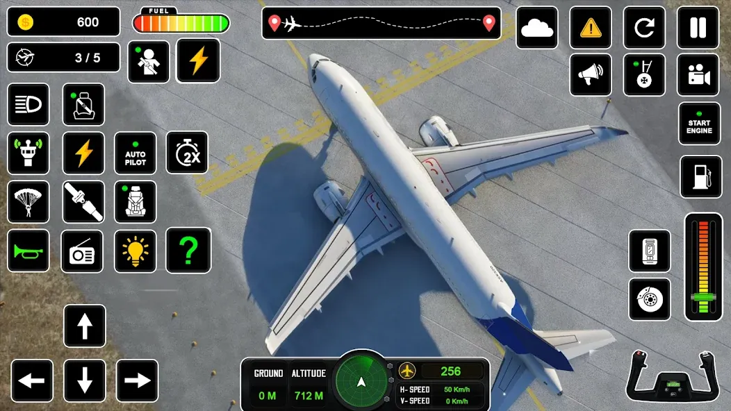 Pilot Simulator: Airplane Game [MOD: Premium/Unlocked] - Скриншот 4