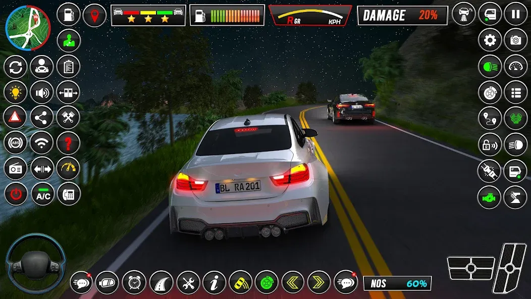 Driving School — Car Games 3D [MOD: Меню/Много денег] - Скриншот 2