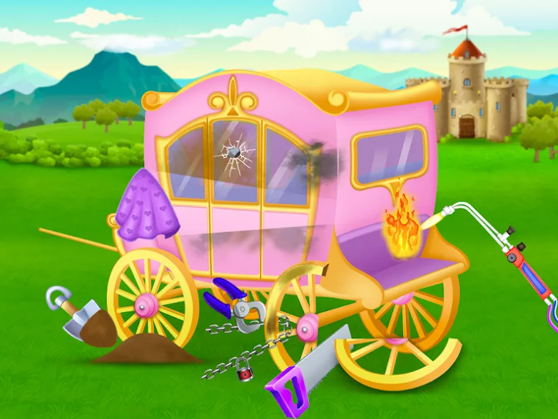 Princess house cleaning advent [MOD: Mega Mod/Меню] - Скриншот 2