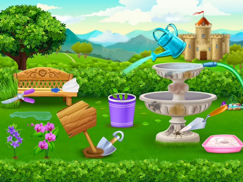 Princess house cleaning advent [MOD: Mega Mod/Меню] - Скриншот 3
