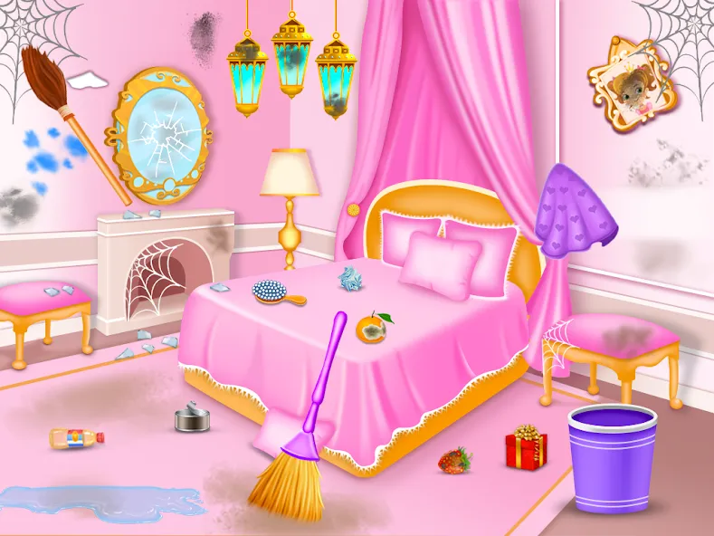 Princess house cleaning advent [MOD: Mega Mod/Меню] - Скриншот 4