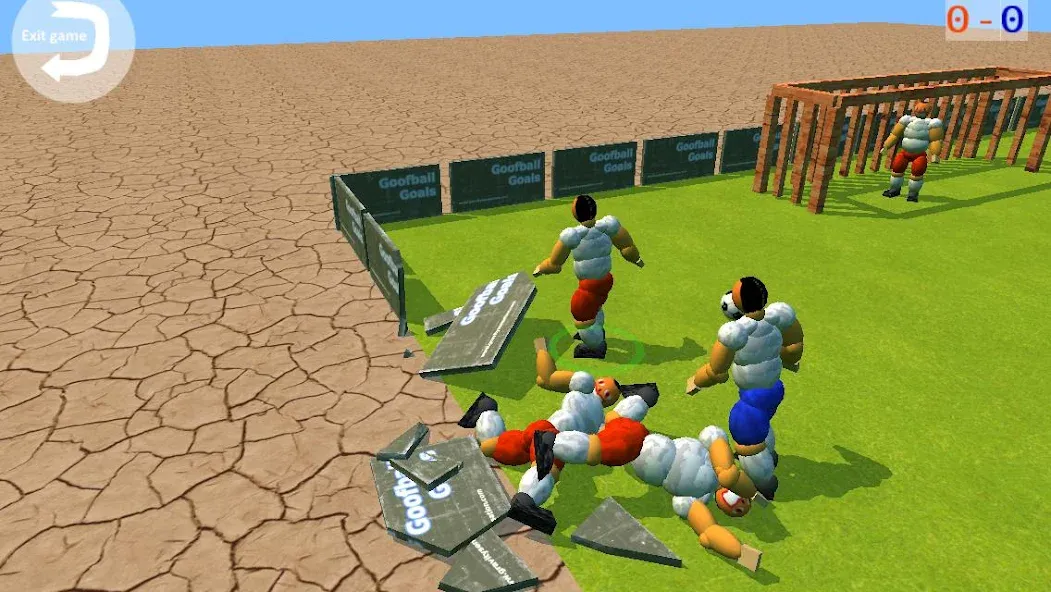 Goofball Goals Soccer Game 3D (Гуфбол Голз Соккер Гейм 3Д) [MOD: Все разблокировано] - Скриншот 2