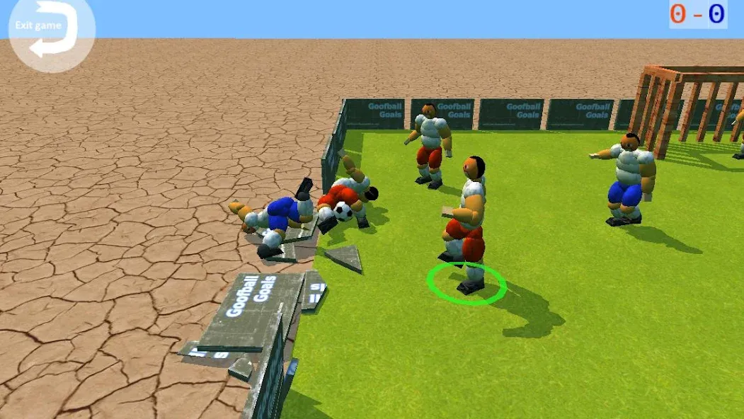Goofball Goals Soccer Game 3D (Гуфбол Голз Соккер Гейм 3Д) [MOD: Все разблокировано] - Скриншот 3