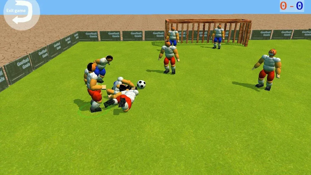 Goofball Goals Soccer Game 3D (Гуфбол Голз Соккер Гейм 3Д) [MOD: Все разблокировано] - Скриншот 4
