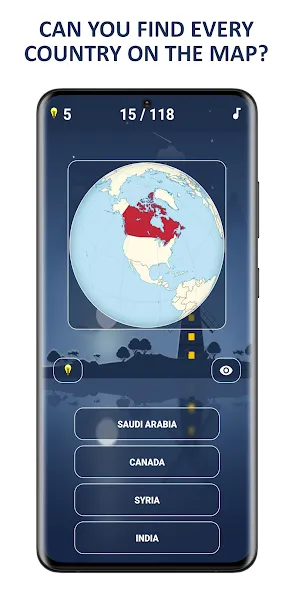 Flags of World Countries Quiz [MOD: Меню/Много денег] - Скриншот 2