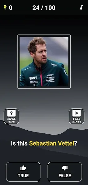 Formula 1:Guess F1 Driver Quiz [MOD: Мод Меню/Взлом] - Скриншот 3