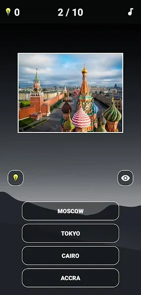 Capitals of the World — Quiz 1 [MOD: Много монет/Энергии] - Скриншот 1