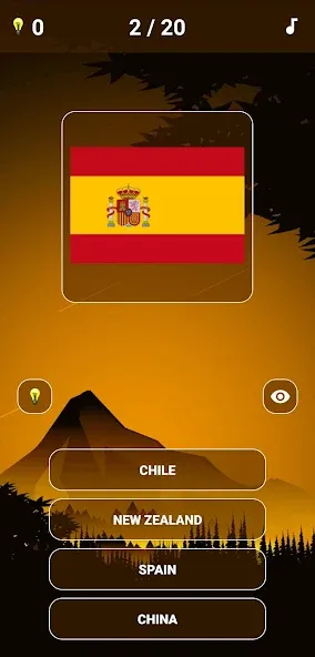 Geography Quiz — World Flags 1 [MOD: Все открыто] - Скриншот 1