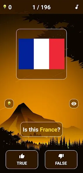 Geography Quiz — World Flags 1 [MOD: Все открыто] - Скриншот 3