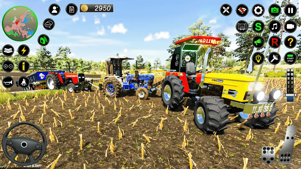 Real Farmer Tractor Drive Game (Фармер Трактор 3Д Фермерские Игры) [MOD: Много монет/Энергии] - Скриншот 4