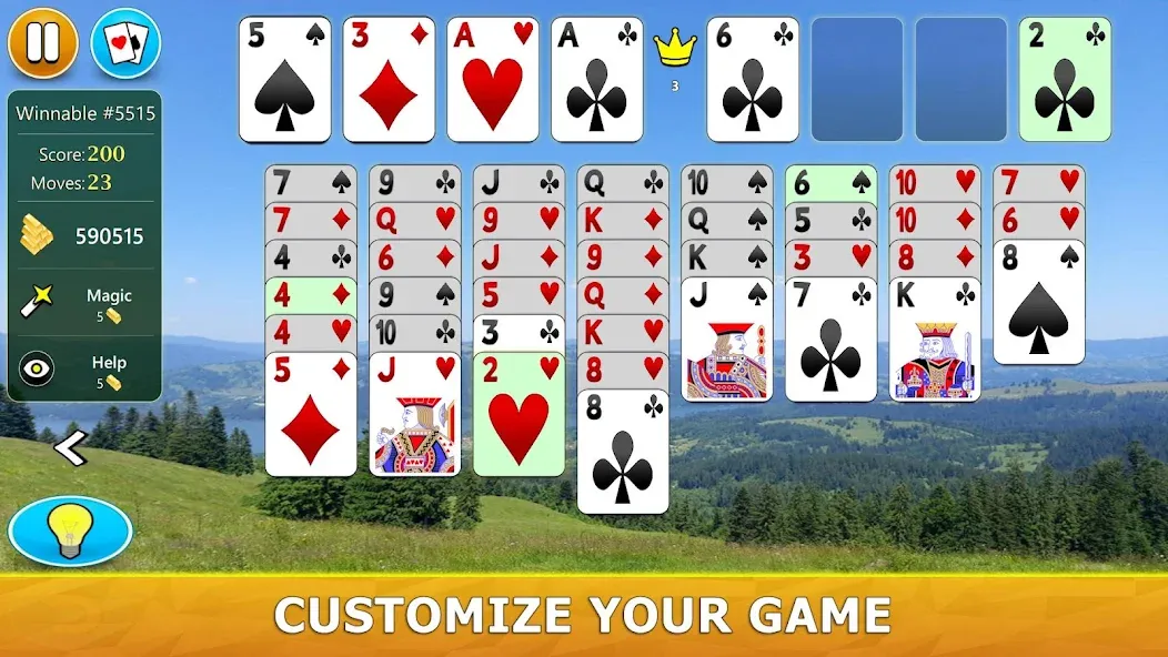 FreeCell Solitaire — Card Game [MOD: Все разблокировано] - Скриншот 4