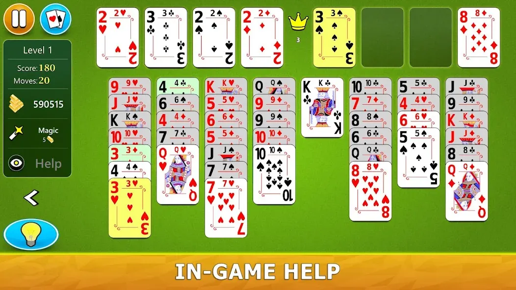 FreeCell Solitaire — Card Game [MOD: Все разблокировано] - Скриншот 5