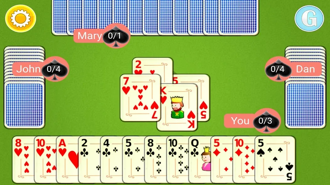Spades Mobile [MOD: Разблокировано] - Скриншот 3