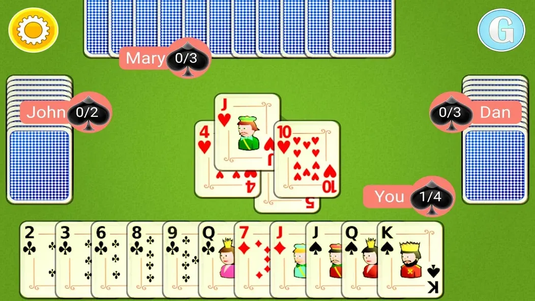 Spades Mobile [MOD: Разблокировано] - Скриншот 5
