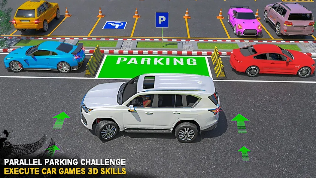 Car Parking 3D — Car Games 3D (Парковка Игра) [MOD: Premium/Unlocked] - Скриншот 3