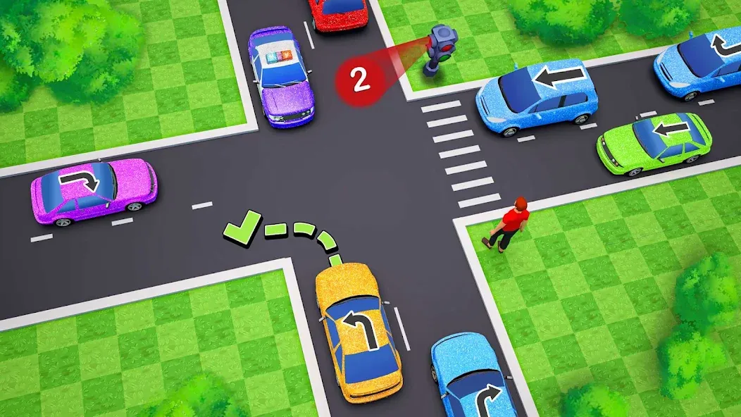 Traffic Jam — Car Escape Games (Паркинг Джем 3D) [MOD: Меню/Много денег] - Скриншот 4