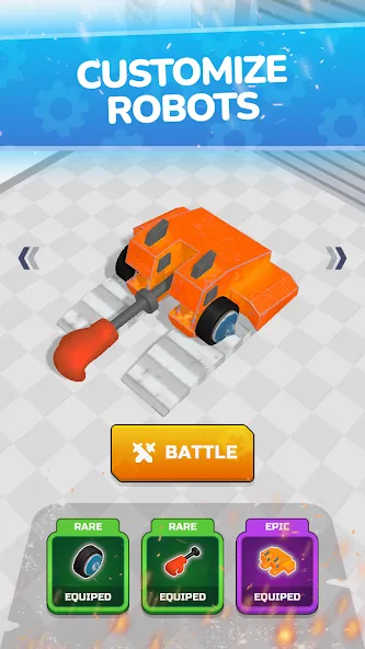 Scrap Robot Fighting (Скрап Робот Файтинг) [MOD: Меню/Много денег] - Скриншот 1