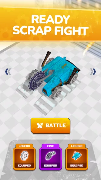 Scrap Robot Fighting (Скрап Робот Файтинг) [MOD: Меню/Много денег] - Скриншот 2