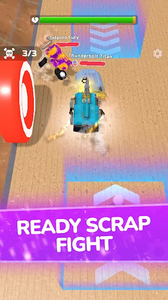 Scrap Robot Fighting (Скрап Робот Файтинг) [MOD: Меню/Много денег] - Скриншот 3