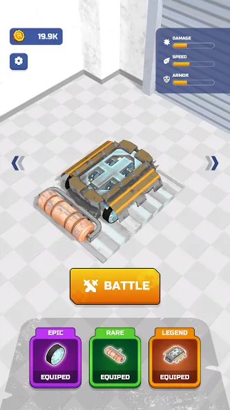 Scrap Robot Fighting (Скрап Робот Файтинг) [MOD: Меню/Много денег] - Скриншот 5